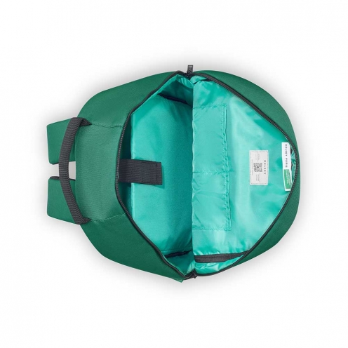 خرید کوله پشتی دلسی فابریکا راند بنتون رنگ سبز چمدان ایران -   FABRICA ROUND BACKPACK DELSEY PARIS 376661003 chamedaniran 1